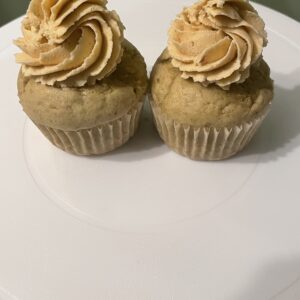 Rum Caramel Banana Cupcakes (1/2 Dozen)