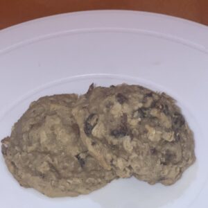 Rum Raisin Oatmeal Cookies (1/2 Dozen)